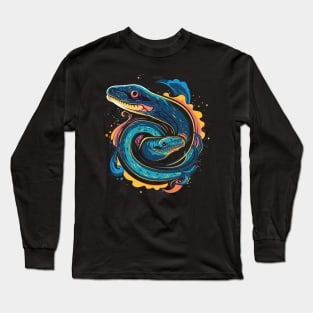 Eel Fathers Day Long Sleeve T-Shirt